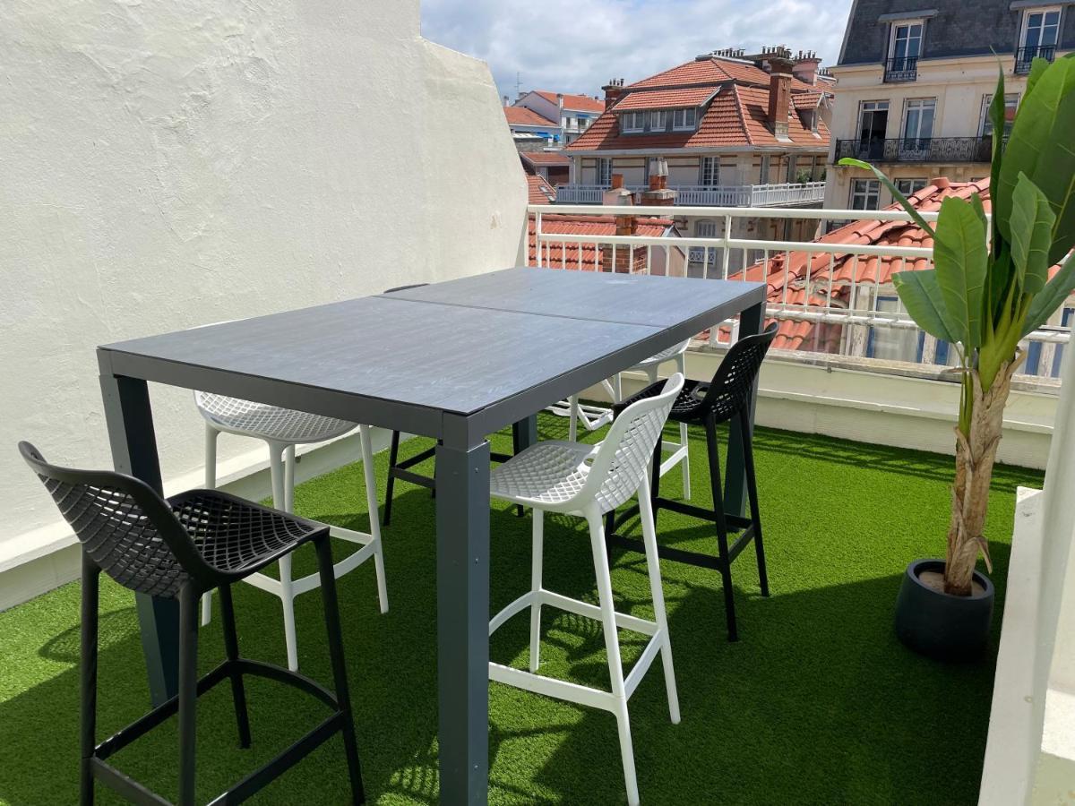 T3 Bis - 4 Etoiles Rooftop Et Vue Mer - Bellevue Біарріц Екстер'єр фото